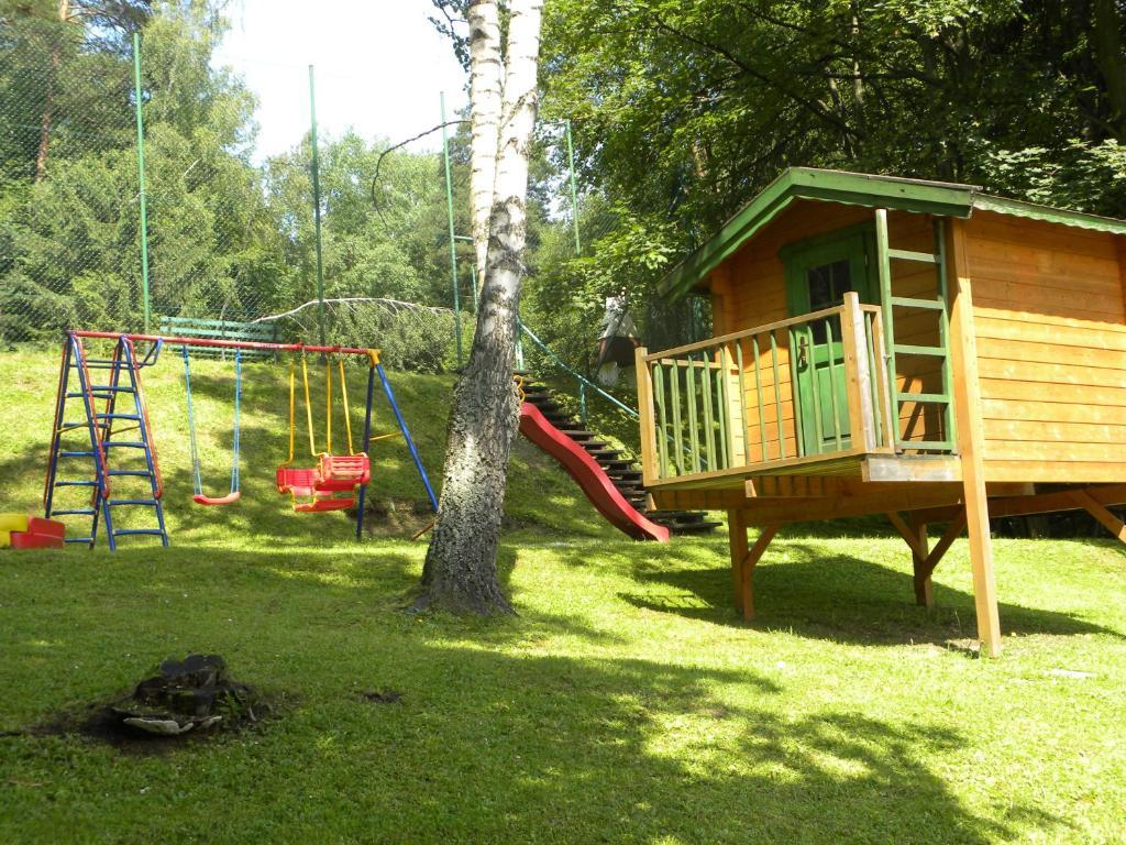 Отель Osrodek Szkoleniowo Wypoczynkowy Galicya Крыница-Здруй Экстерьер фото